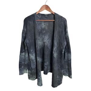Avant Toi Tie-Dye Open Front Cardigan 100% Cashmere Womans Small